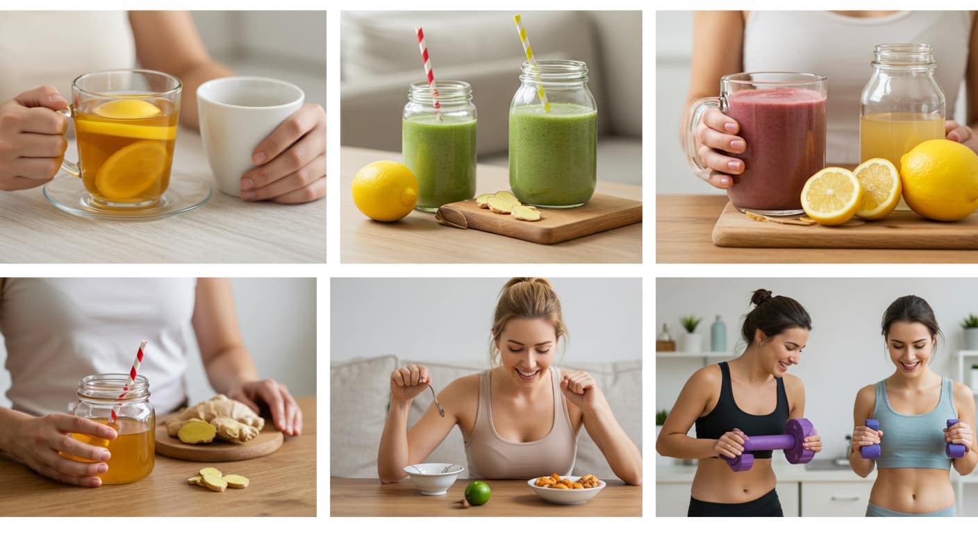 What are the best home remedies for reducing belly fat naturally