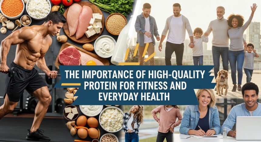 The Importance of High-Quality Protein for Fitness and Everyday Health