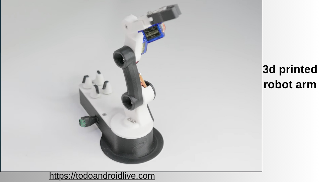 3d printed robot arm