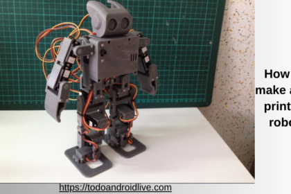 how to make a 3d printed robot