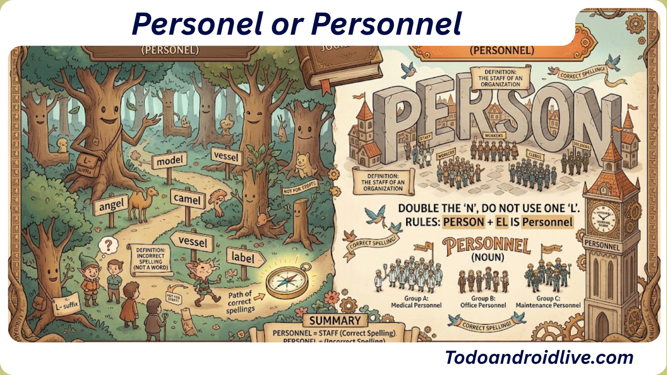 Personel or Personnel