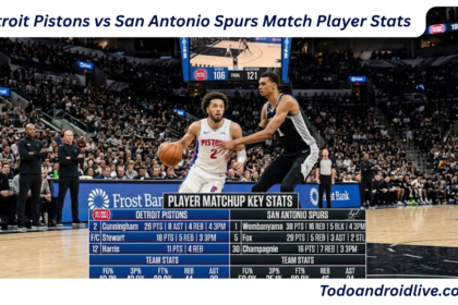 Detroit Pistons vs San Antonio Spurs Match Player Stats