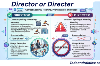 Director or Directer