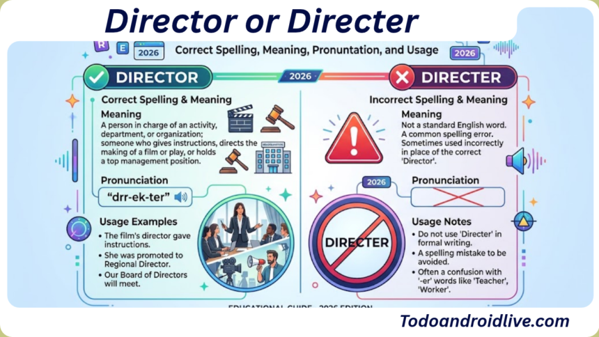 Director or Directer