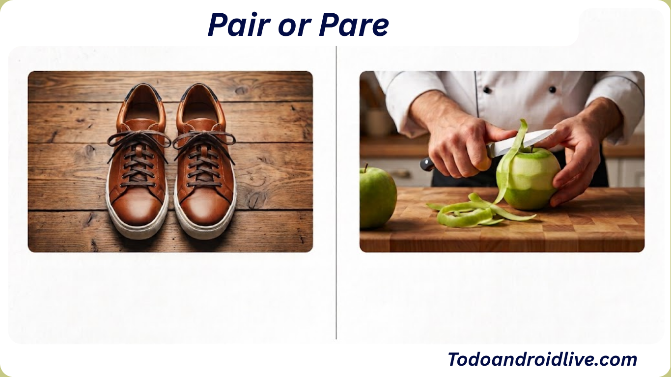 Pair or Pare