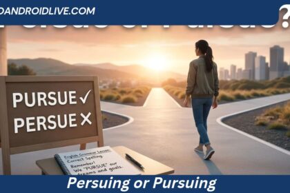 Persuing or Pursuing